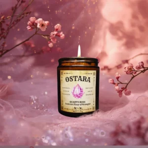 Bougie rituel sabbat ostara