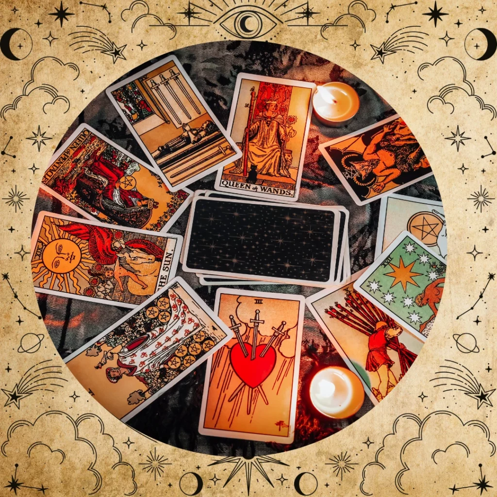 photos de guidance tirage tarots